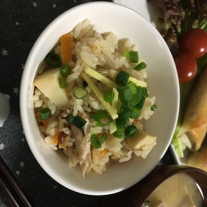 炊飯器で簡単!手羽元の炊き込みご飯